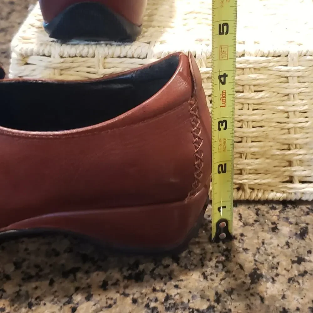 Vintage 90s Pikolinos Puerto Rico Leather slip on Loafers Shoes EU 38 US W 7.5